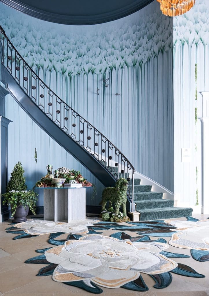 Rottet Studio's entry foyer. (Photo by Stephen Karlisch)