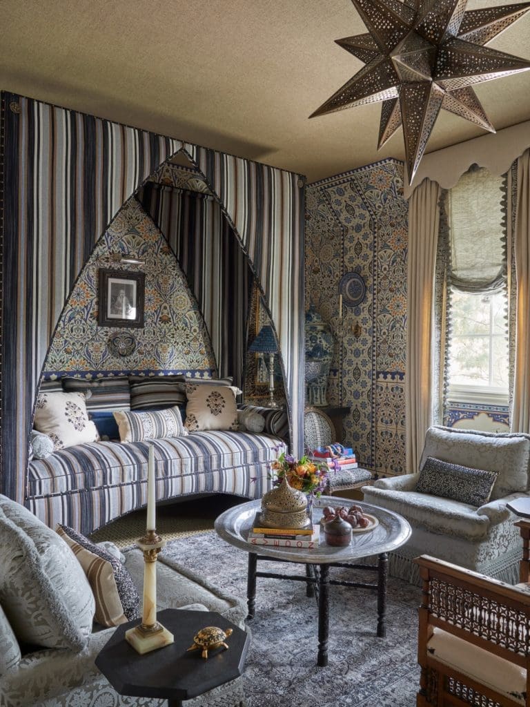 Writer's lair designed by Michelle Nussbaumer. (Photo by Stephen Karlisch)