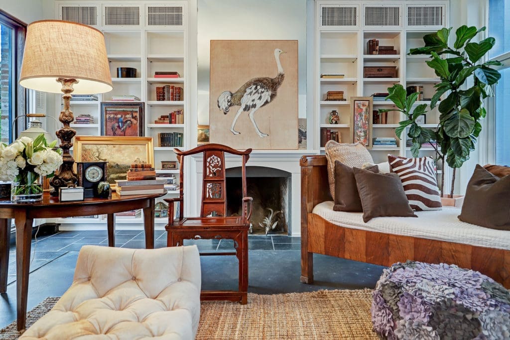 Decorative details of the living room. (Photo by TK Images)