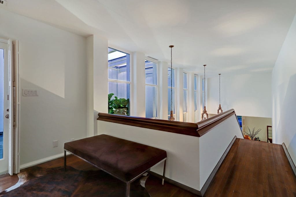 The second floor landing. (Photo by TK Images)