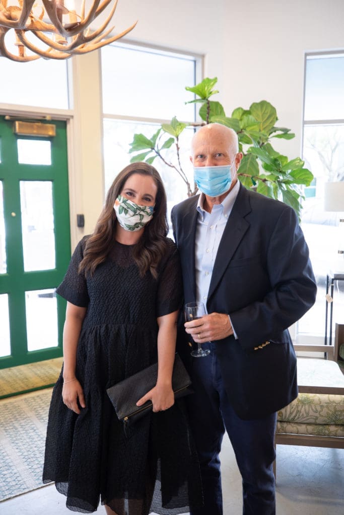 Marie Flanigan and Mecox founder Mac Hoak (Photo by Marie Flanigan Interiors)
