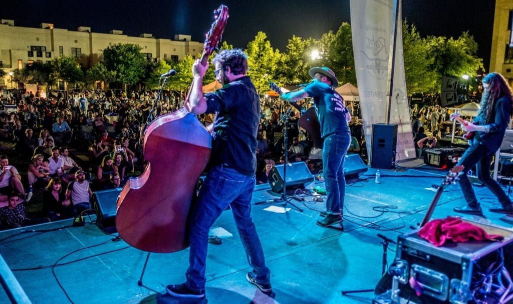 Friday on the Green, a Near Southside tradition. Photo by Olaf Growald.