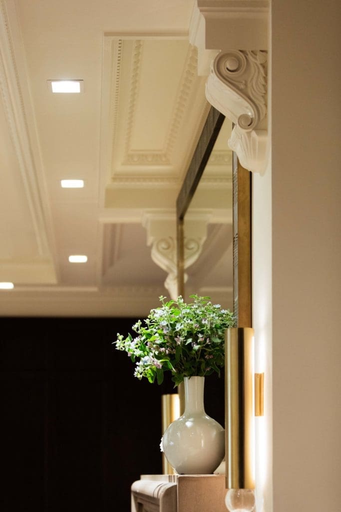 Detail in the lobby.