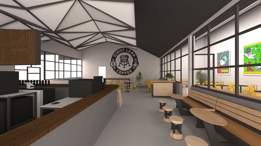 Giant Leap Coffee's new East End location will bring its own pastries kitchen.