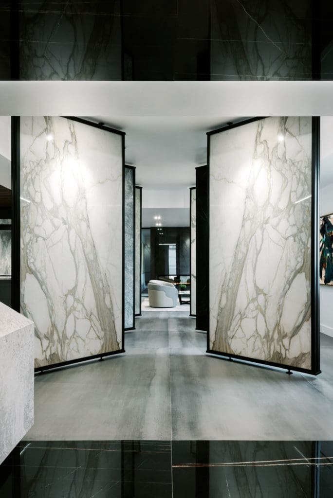Winning Entry, Retail Design: Art Gallery, Boutique, Showroom Space, Salon, Spa: Contour Interior Design (photo by Eric Laignel) 