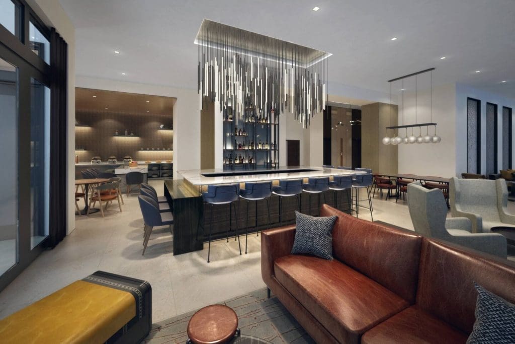 The new AC Hotel Lounge hits all the right notes in downtown Fort Worth. 
