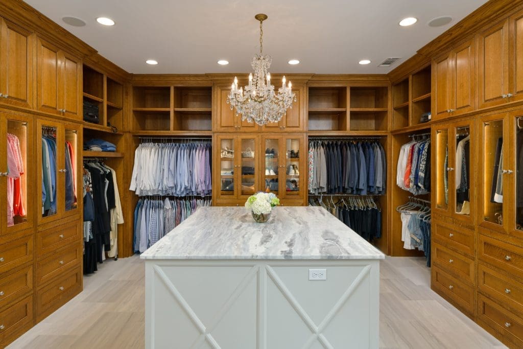 Avalon custom dressing closet