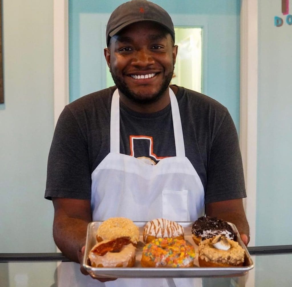 Dough Boy Donuts owner Melvin Roberson.