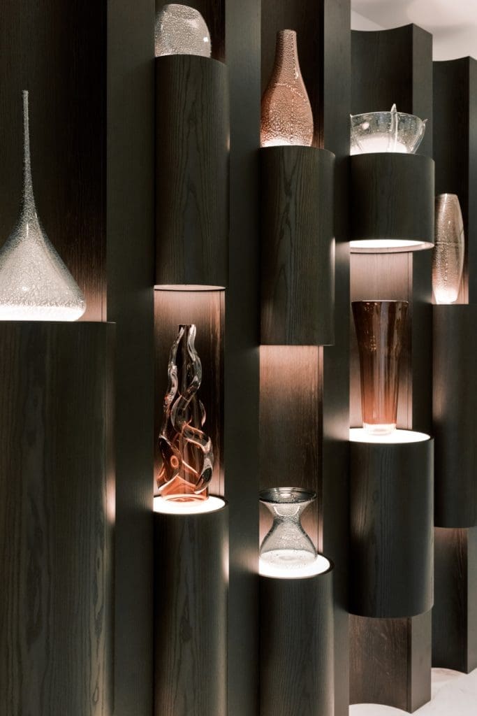 Giorgetti Houston includes the type of touches you'd see in one of Manhattan's top high-rises. (Photo by Divya Pande)