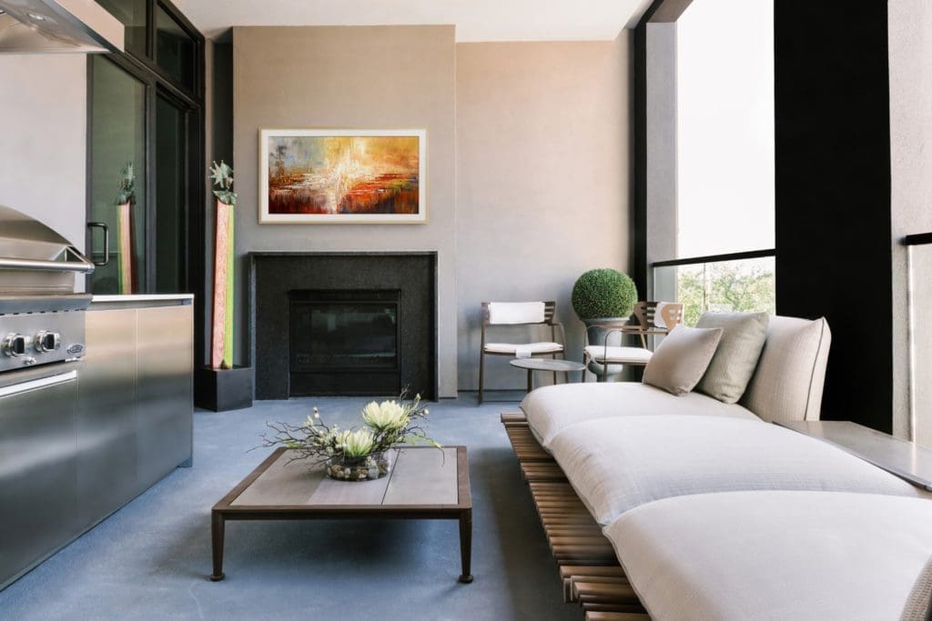 Giorgetti Houston is designed to feel like a real home. (Photo by Divya Pande)