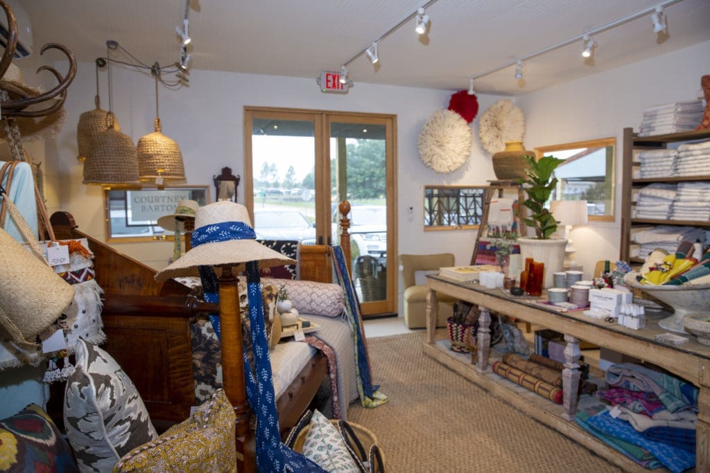 The Courtney Barton shop in Round Top Village debuted at the Round Top Antiques Fair. (Photo by Jenny Antill Clifton)