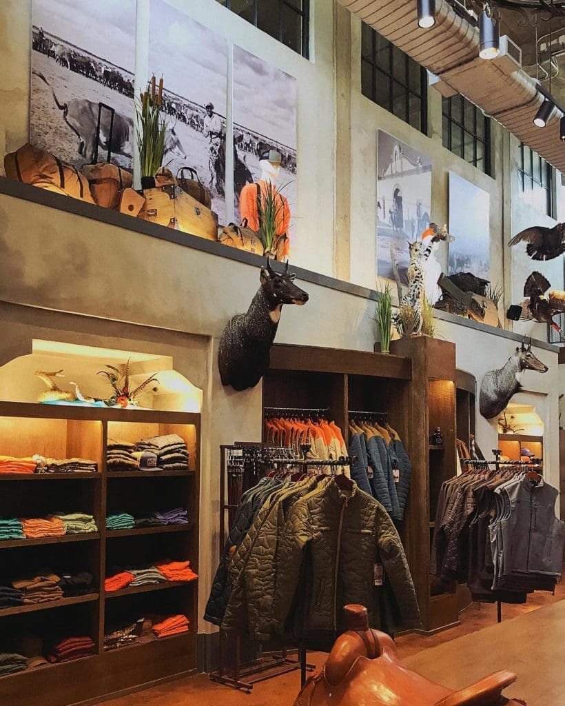 Inside the new showroom in Fort Worth.
