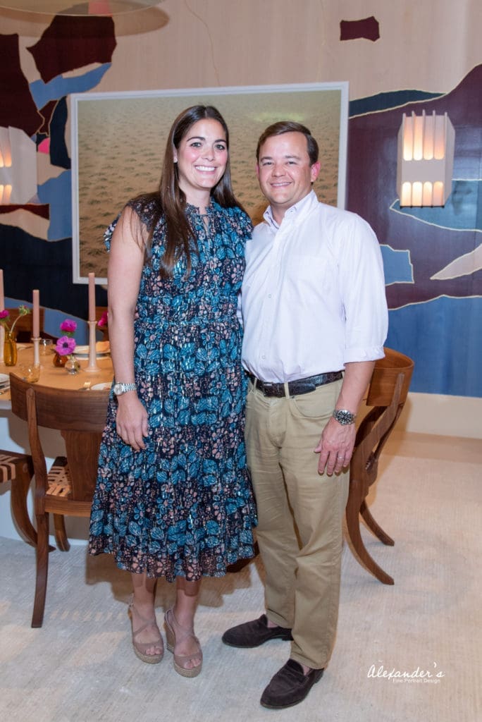 Lauren & Brad Morgan join the Children's Museum Houston virtual gala. (Photo by Alexander's Fine Portrait Design)