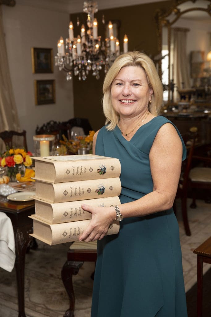 Maureen Higdon at the Barbara Bush Houston Literacy Foundation virtual luncheon benefiting the Ladies for Literacy Guild. (Photo by Jenny Antill)