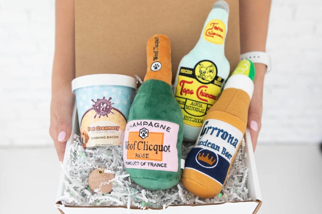 Pep & Party Co.'s fall line includes the PupParty box — perfect for a furry friend.