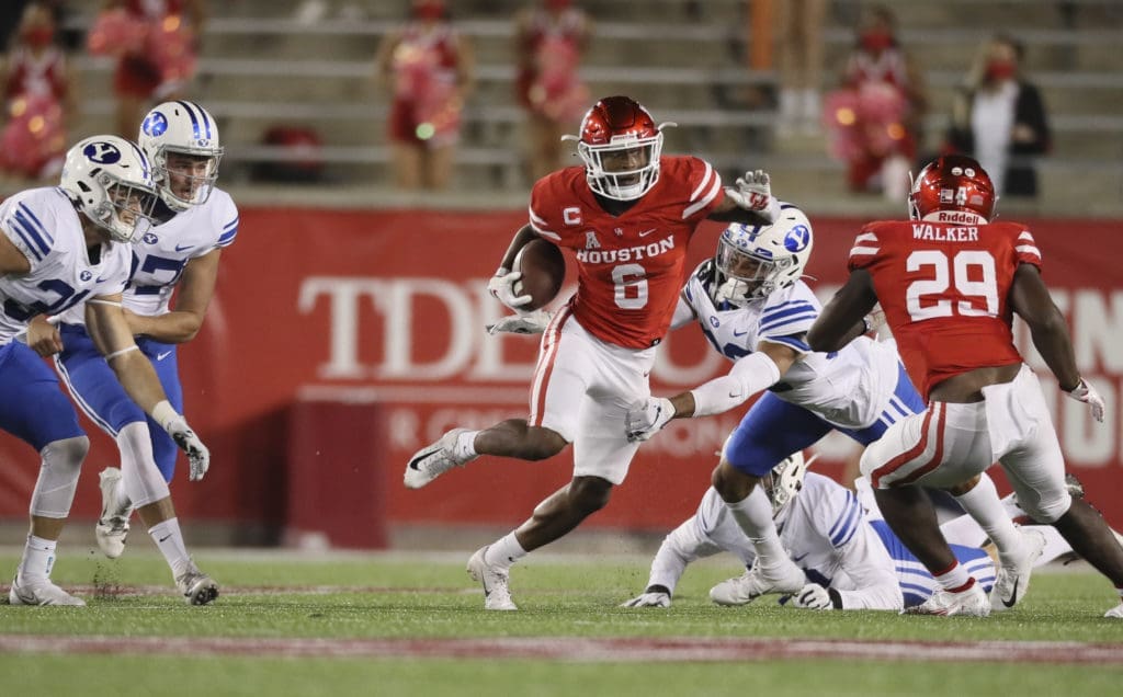 Marquez Stevenson is a difference maker with the ball for UH. (Courtesy UH Athletics)