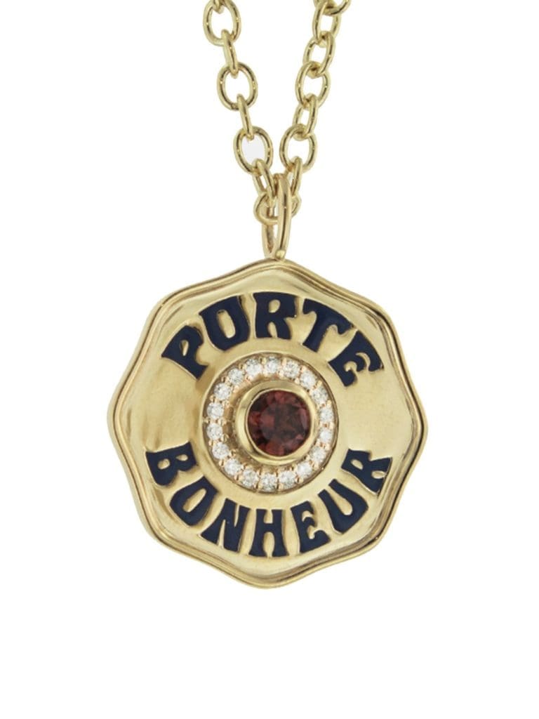 Porte Bonheur means lucky charm in French.