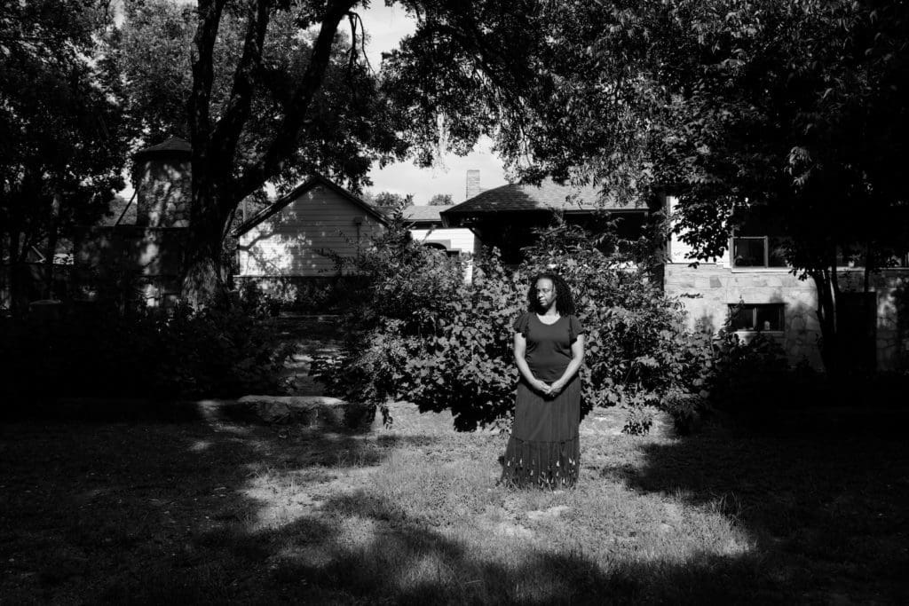 Letitia Huckaby at her home in Benbrook, near Fort Worth. Photographed by Lauren Withrow