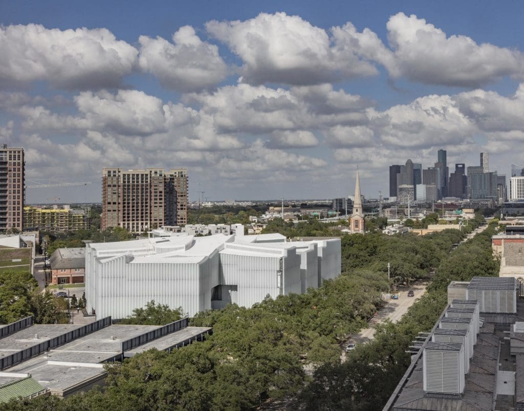 The Museum of Fine Arts, Houston's 237,000-square-foot Nancy and Rich Kinder Building (Photo by Richard Barnes, Courtesy of the Museum of Fine Arts, Houston)
