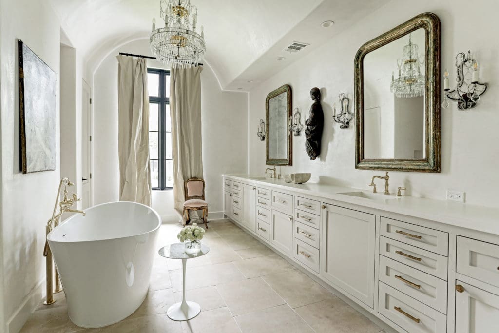 The master bath at 722 E. Friar Tuck Lane