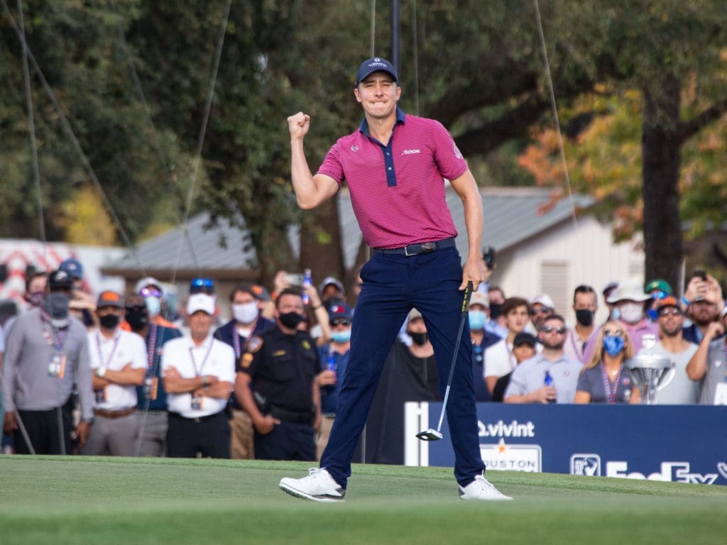 Carlos Ortiz becomes the first Mexican golfer to win on the PGA Tour in 42 years. (Photo by F. Carter Smith)