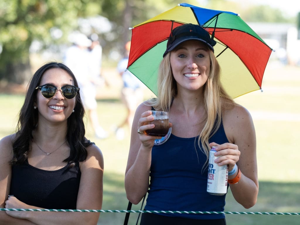 The Houston Open always draws a crowd.  This time a record-setting one. (Photo by F. Carter Smith)