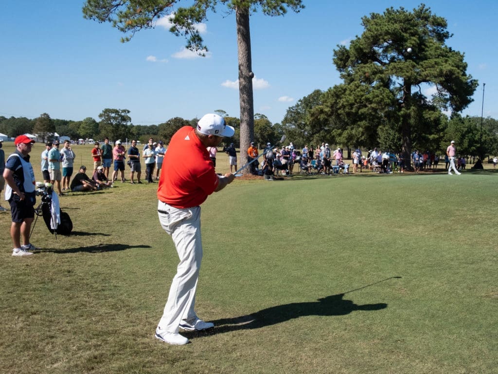 Sweden's Sepp Straka put together one of the best rounds of the week with a 65 on Saturday. (Photo by F. Carter Smith)