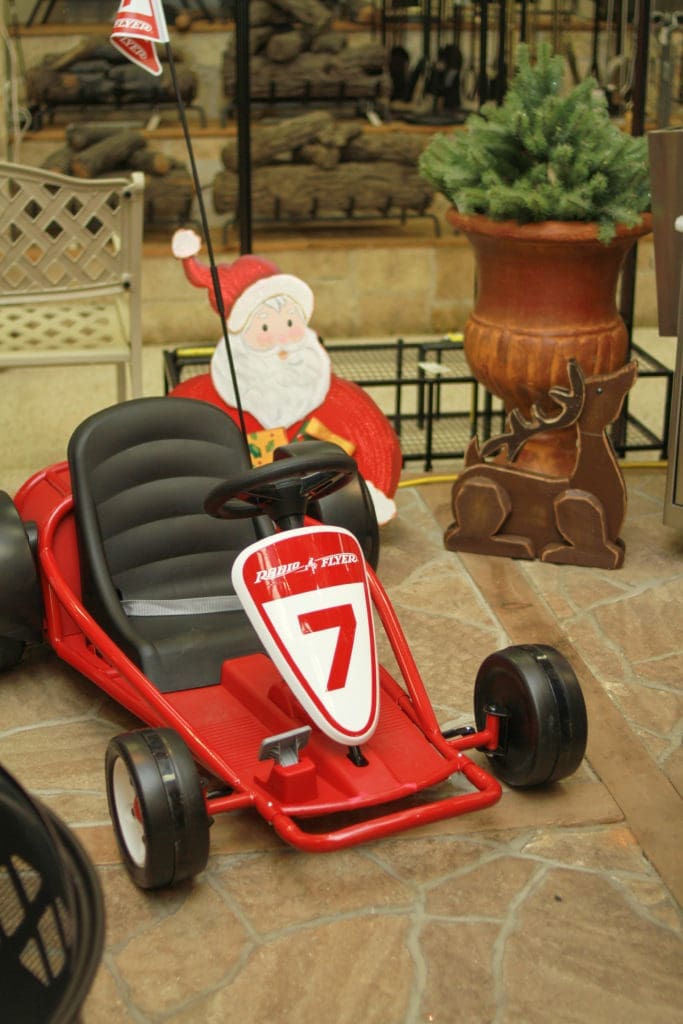 Bering's holiday decorations on display at the 80th anniversary party (Photo by Chris P. Bachman )