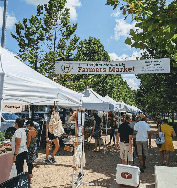 Heights Mercantile Farmers Market was launched by Casey Barbles in 2019, a precursor to a successful career in curating markets.
