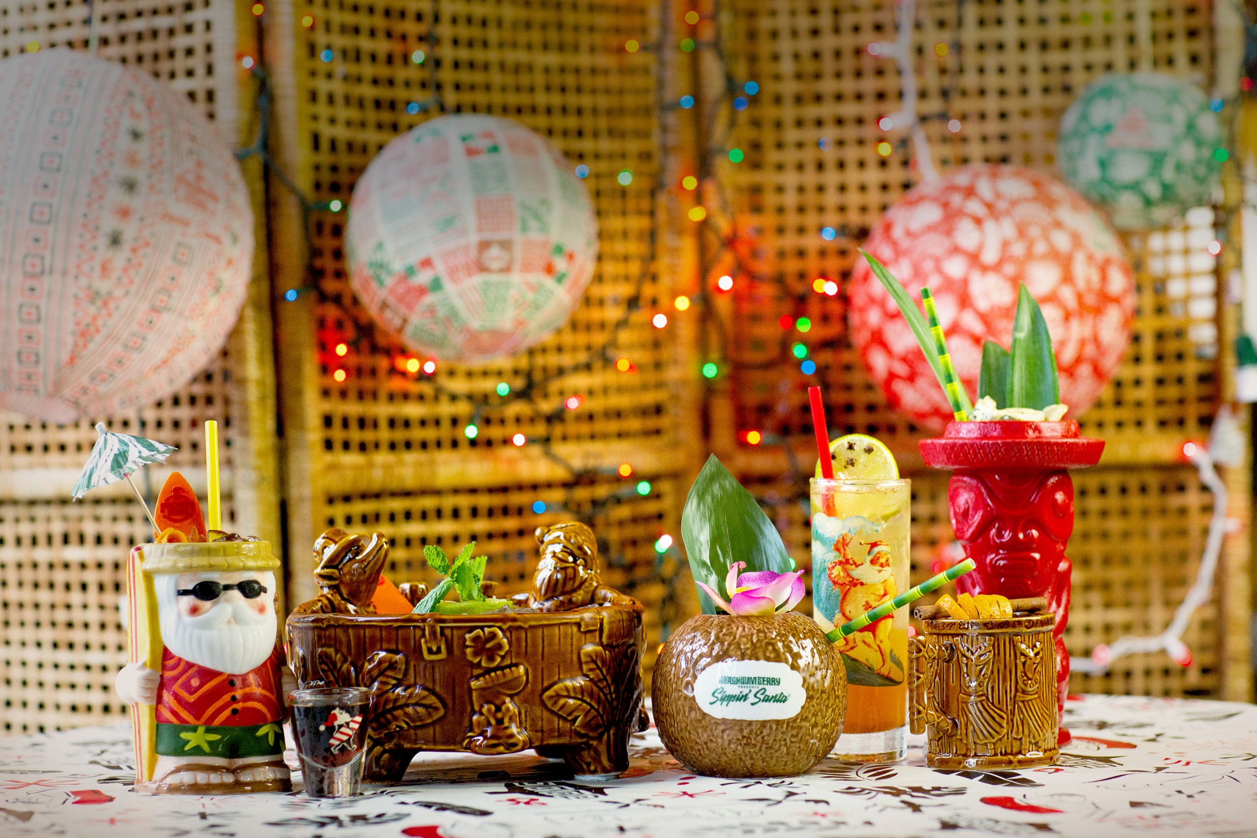 Sippin Santa Dallas Pop-up bars