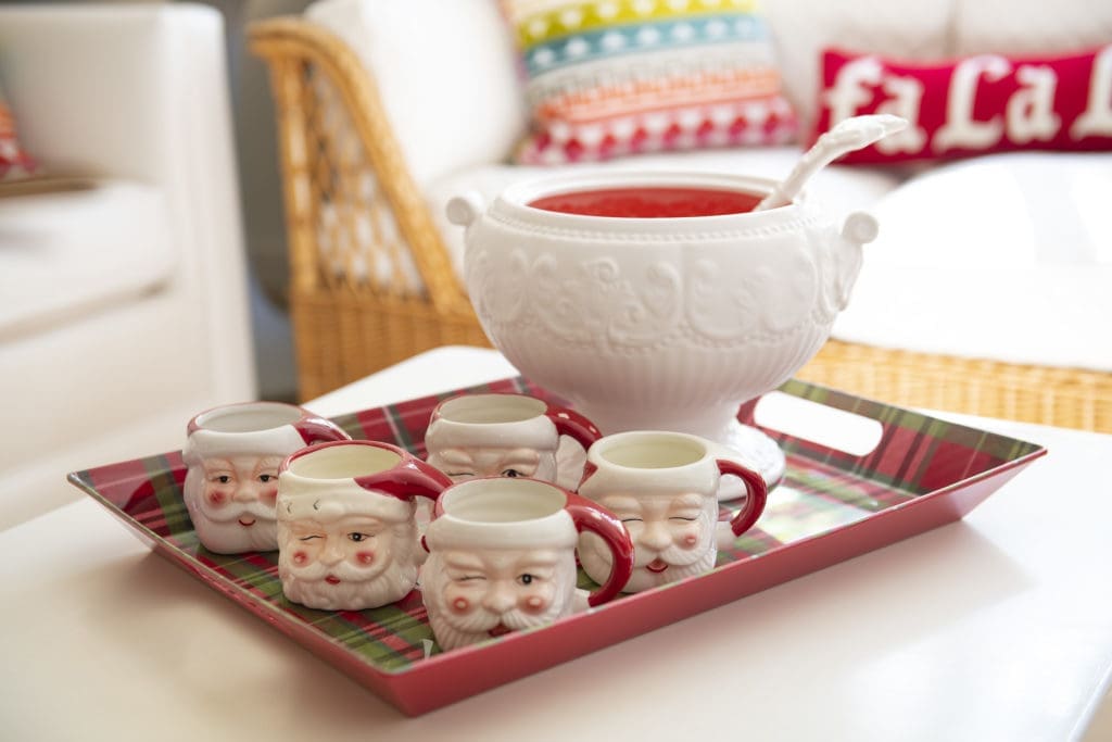 Entertaining pieces like this punch bowl make a statement.