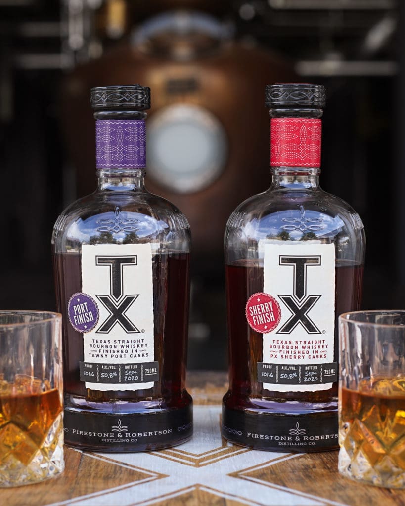 TX Whiskey's Port and Sherry finished bourbons will warm you right up.