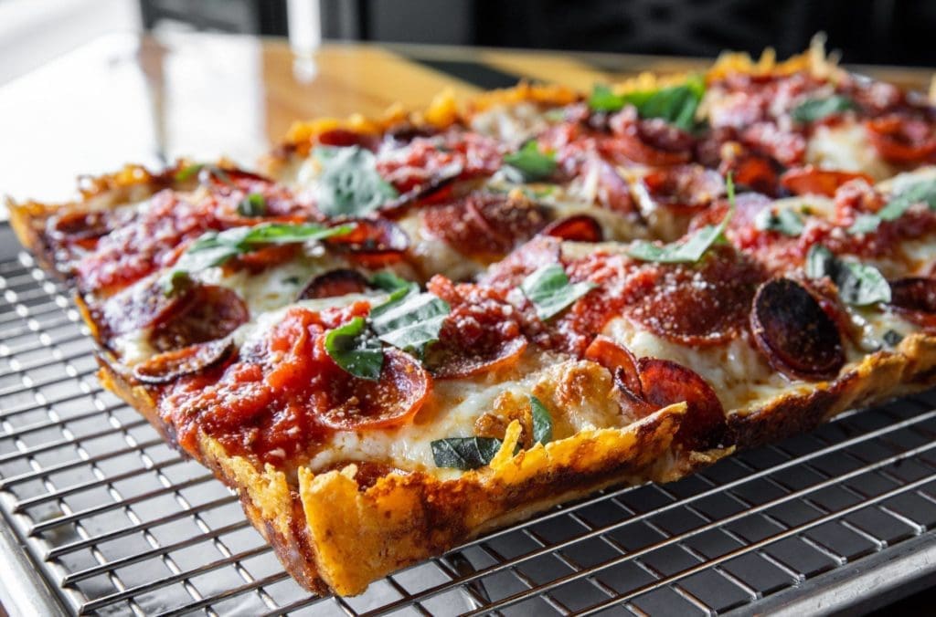 Detroit Style Pizza Showcased in New Addison Ghost Kitchen — Thunderbird Pies Takes Off