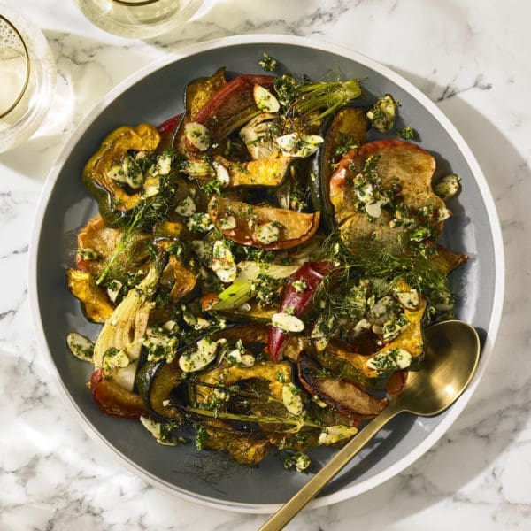 Apple & Acorn Squash with Gremolata
