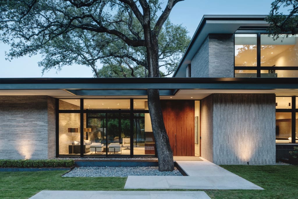Residential architecture represents 25 percent of architect Michael Hsu's portfolio, this home in Austin. (Photo by Chase Daniel)