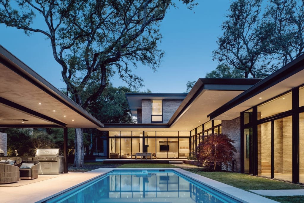 The Michael Hsu Office of Architecture designed this residence in the Rollingwood neighborhood of Austin. (Photo by Chase Daniel)