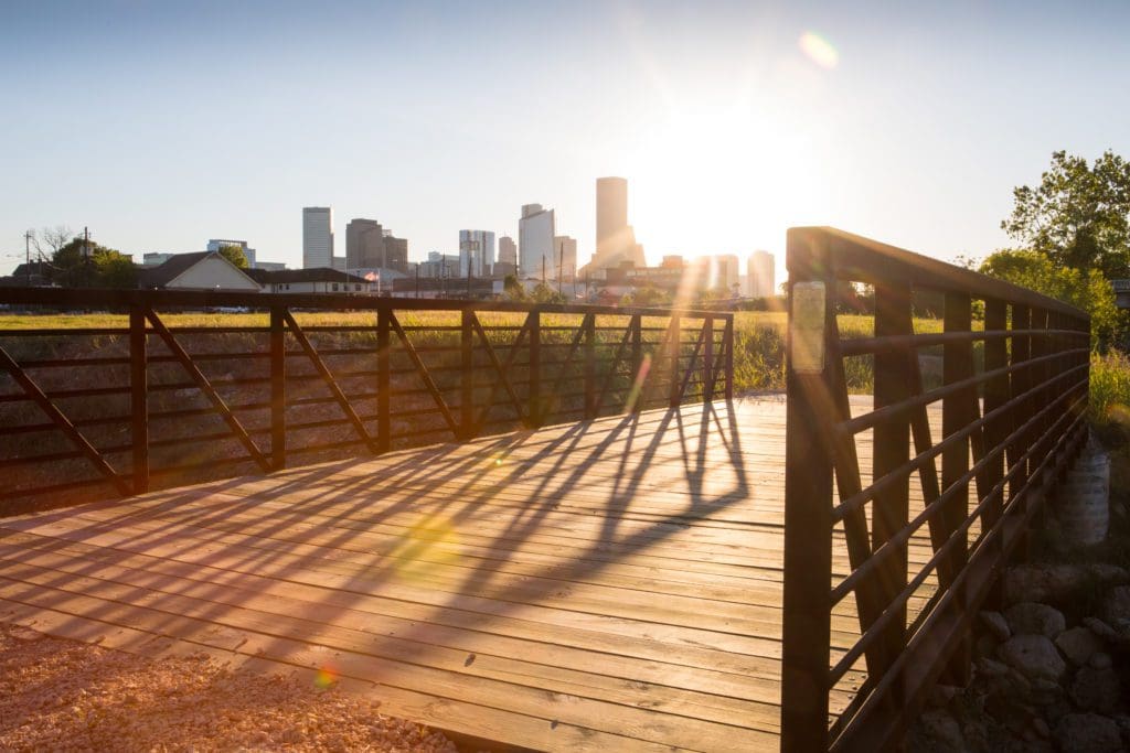 East River will very much be a waterfront project. In Houston.