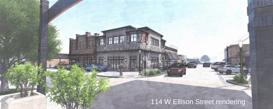Ellison Street Project - 114 W. Ellison Street rendering.