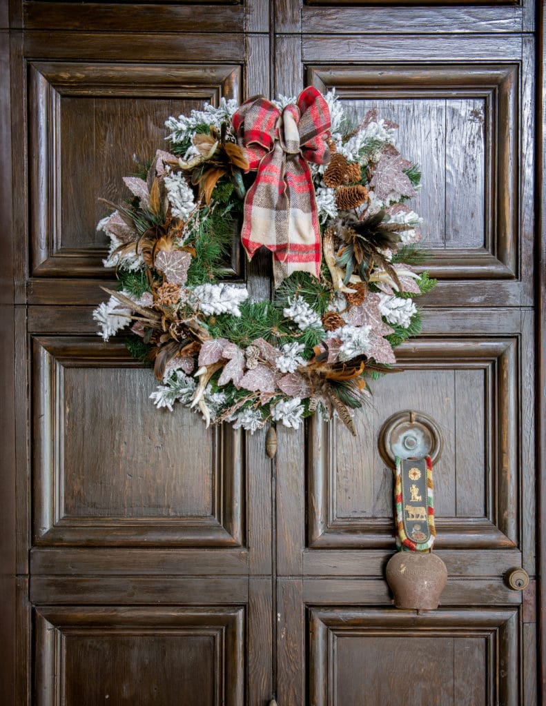 The Telluride collection wreath, which retails for $675.  (Photo by Costa Christ Media)
