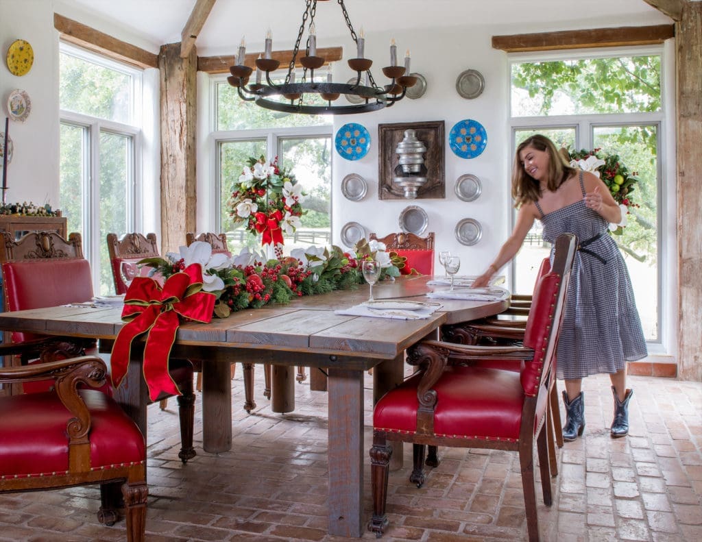 Rise no. 1 Owner Hedda Dowd Transforms Her Texas Ranch for the Holidays