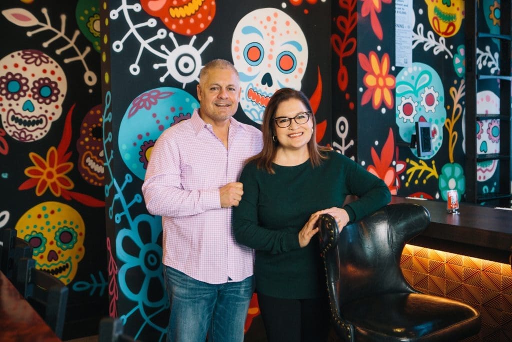 Brother and sister Ricardo Valencia and Vienna Valencia Bement recently launched Valencia’s Tex-Mex Garage. 
