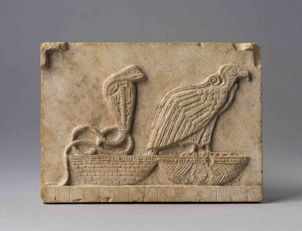 Sculptor’s Model of Nekhbet and Wadjet.