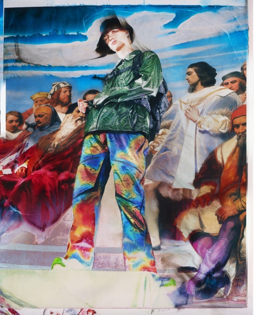 The Miami art installation marks the second iteration of Virgil Abloh’s LV2054 Capsule Collection which focuses on performance inspired technical clothing.