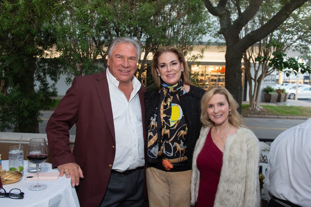  John Schiller, Kathleen Mecom Fogarty, Jules Harrison (Photo by Wilson Parish)