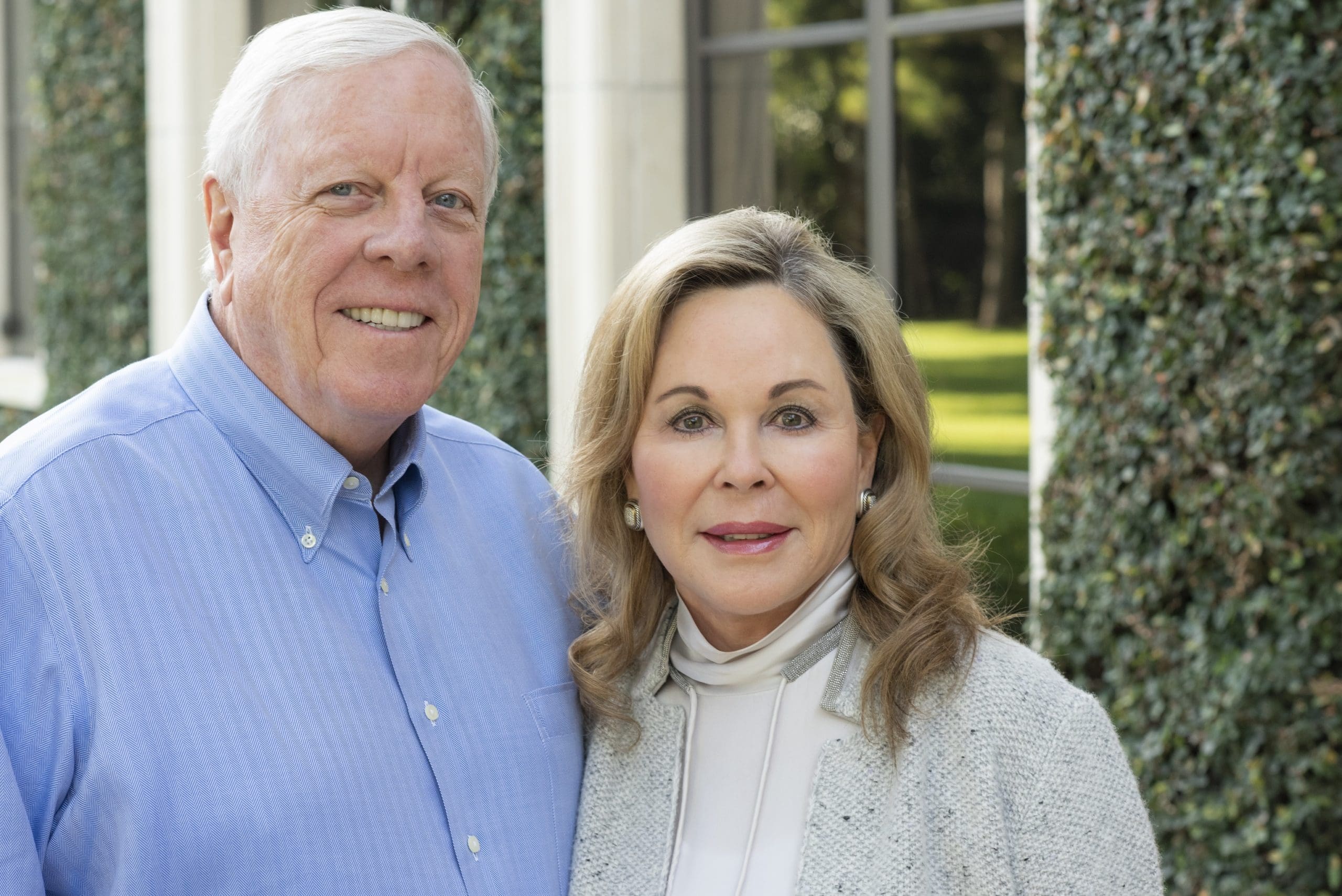 Through the Kinder Foundation, Rich & Nancy Kinder make a transformational $100 million gift to Buffalo Bayou Partnership for the Buffalo Bayou East Master Plan. (Photo by Karen Sachar, courtesy of the Kinder Foundation)