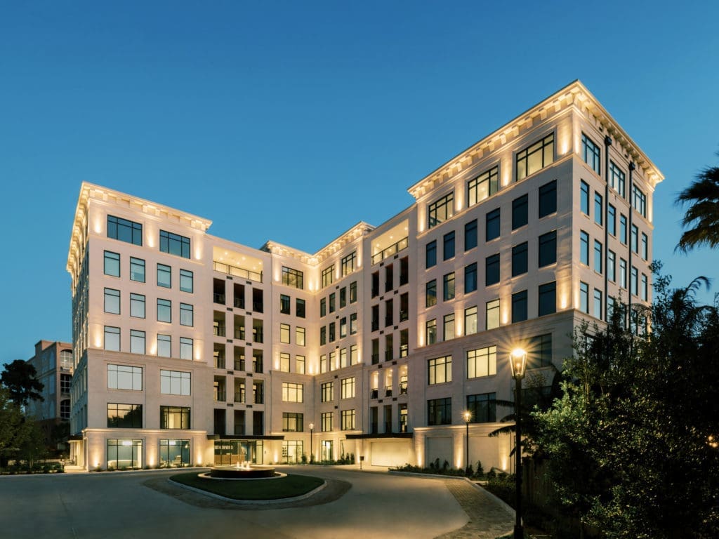 Swank Bayou Bend Mid-Rise Brings Serious Design Perks and Terraces to Swoon Over — Inside The Sophie