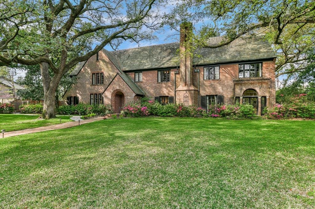 This Museum District home, circa 1925 was designed by renowned architect Birdsall Briscoe.