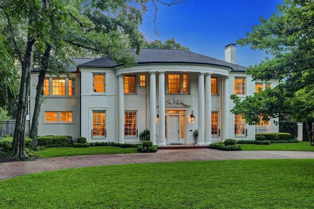 This classic River Oaks dwelling, built in 1935, was among the top selling homes in Houston in November.