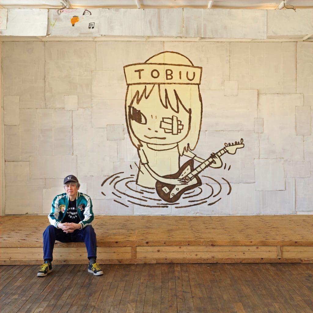 This month, Yoshitomo Nara travels to Texas to install a show at Dallas Contemporary. (Portrait by Ryoichi Kawajiri)