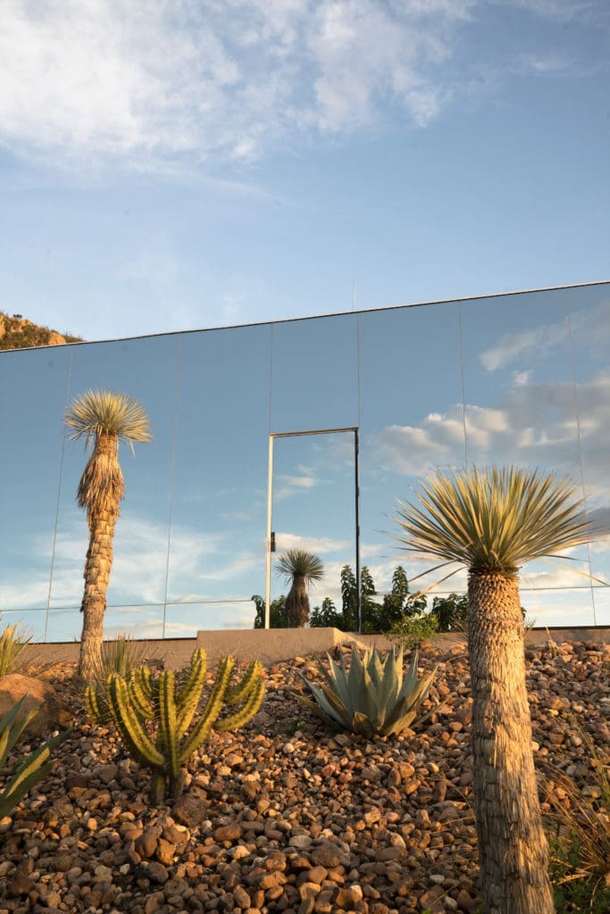 The 800-square-foot Casa Etérea is a fully sustainable glass-clad modernist structure. (Photo by Prashant Ashoka)